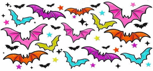 Halloween Bats Wrap 2365