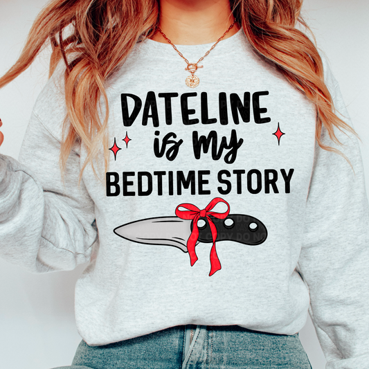 Dateline Is My Bedtime Story PNGs
