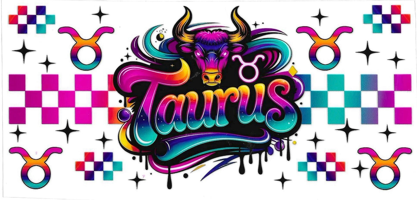 Neon Zodiac Sign Wrap