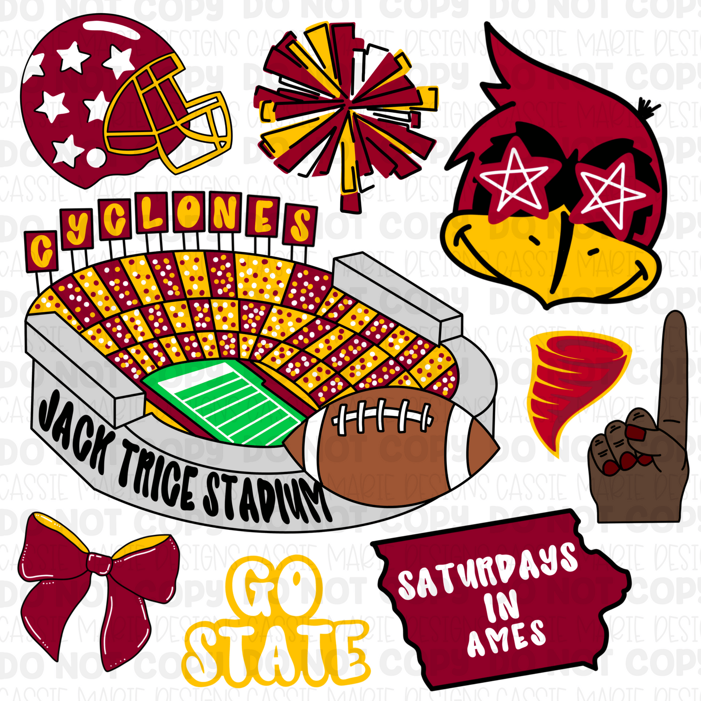 Iowa state game day png