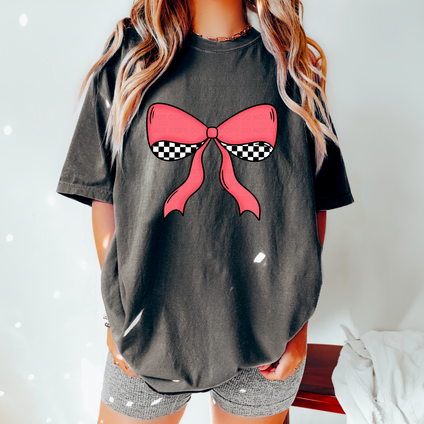 Checkered Coquette Bows