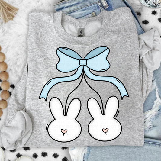 Coquette Easter Bunny PNG