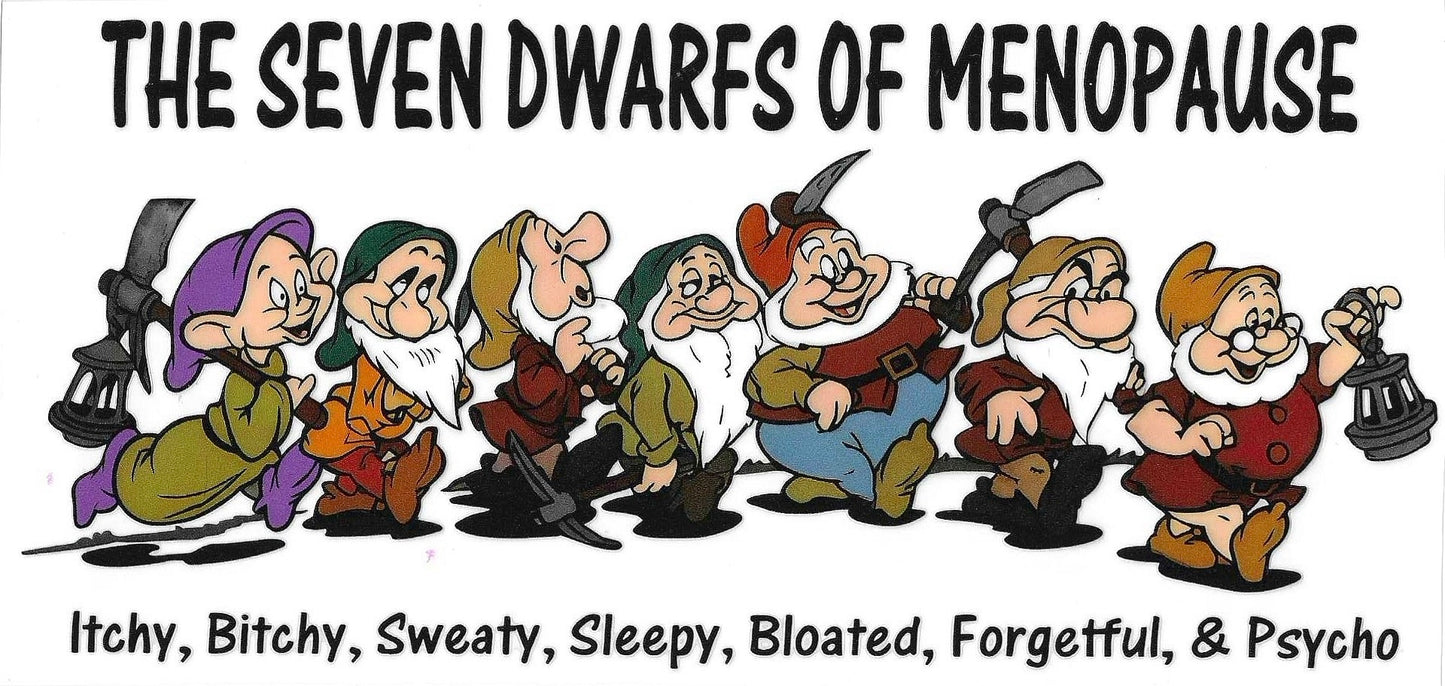 Snarky Dwarfs Of Menopause Wrap 1071