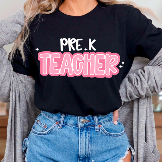 Pink Teacher Grade Level PNGs