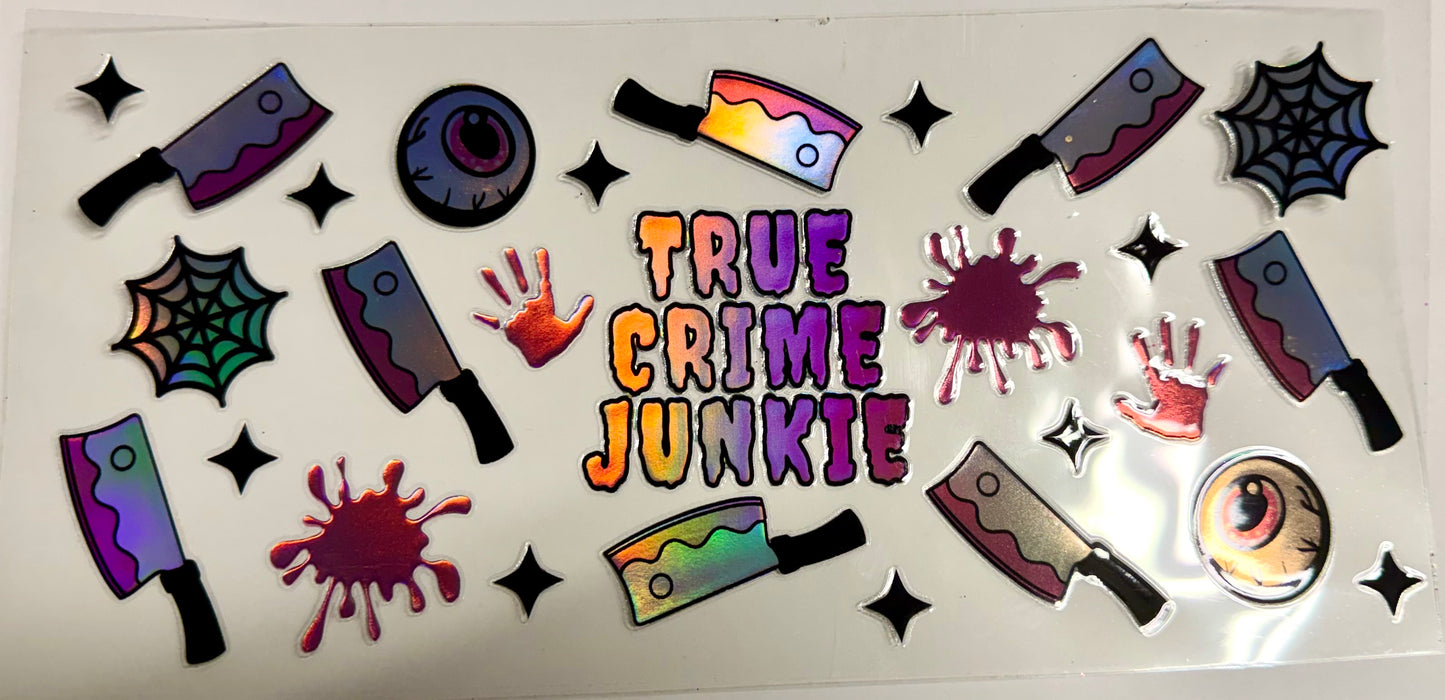 True Crime Junkie Holographic Wrap 1929