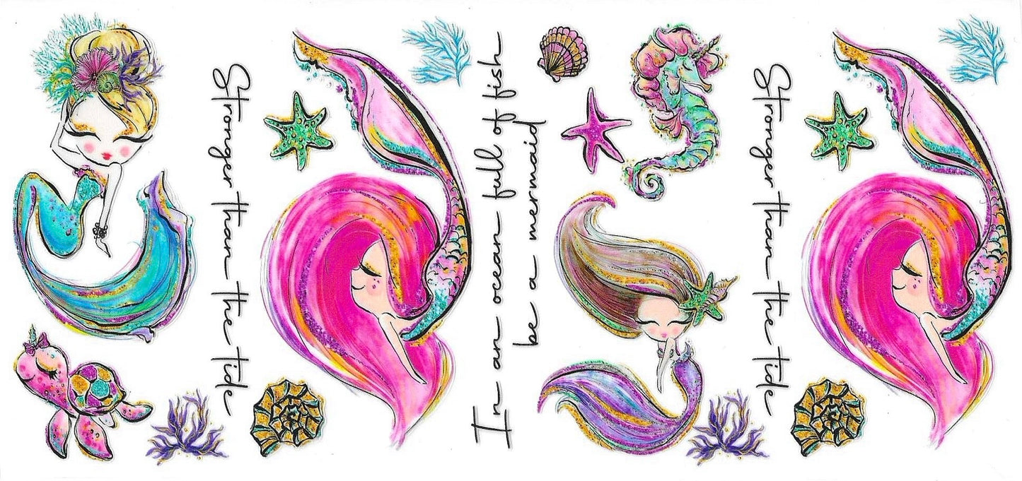 Mermaids Wrap 444
