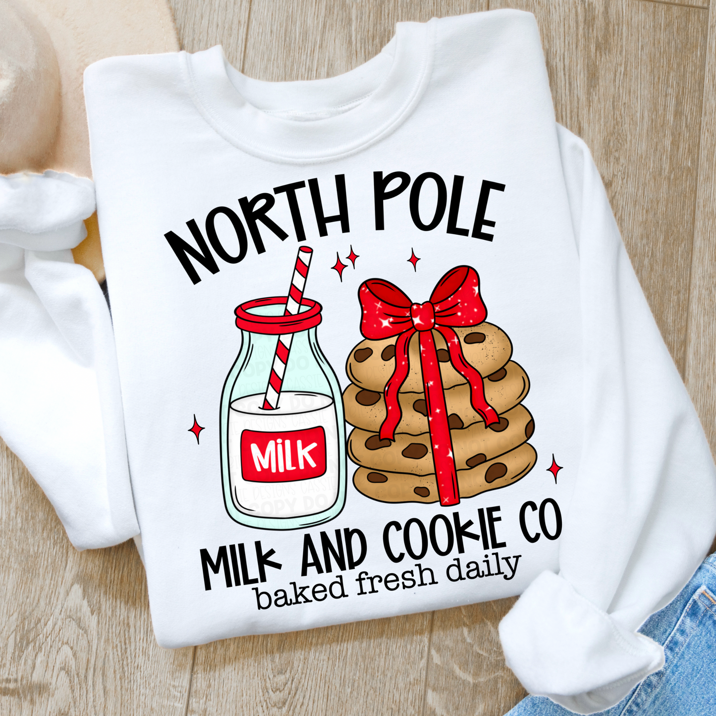 North Pole Milk And Cookie Co PNGs