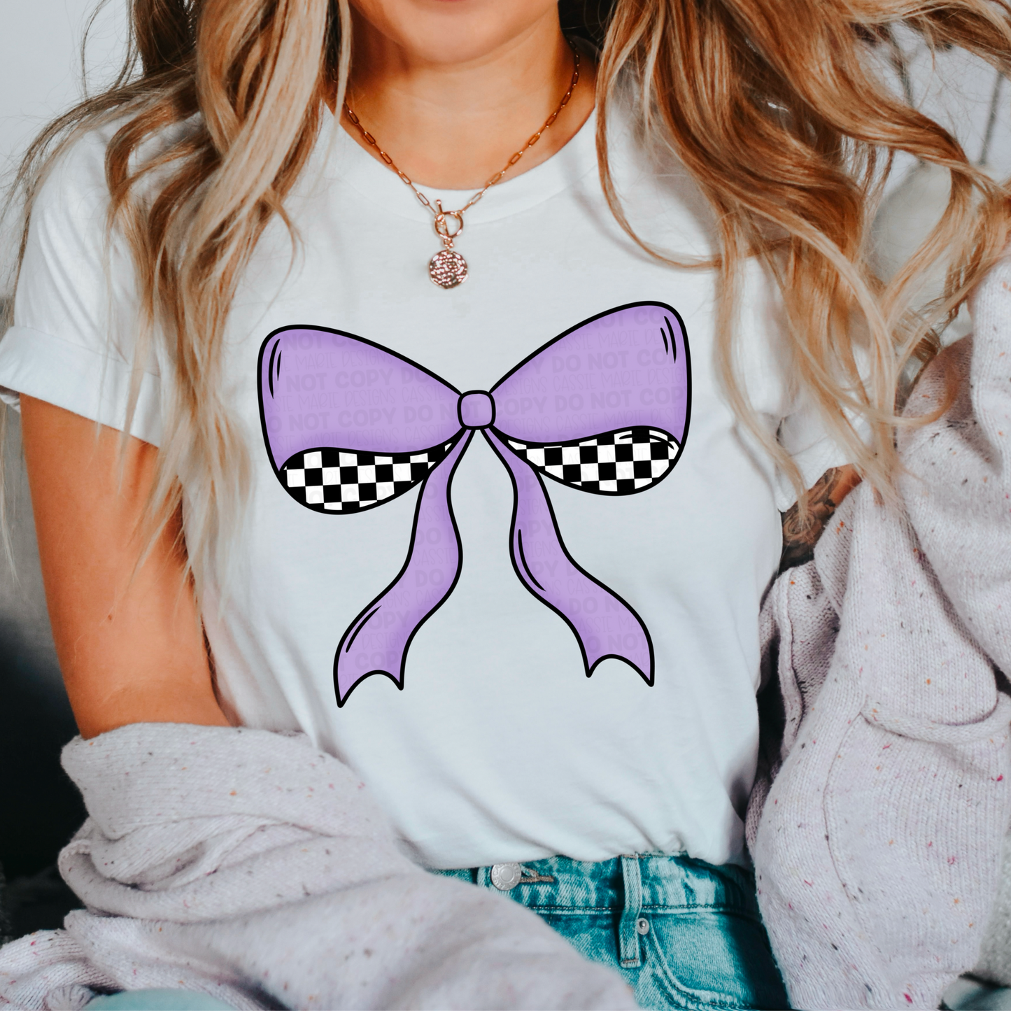 Checkered Coquette Bows