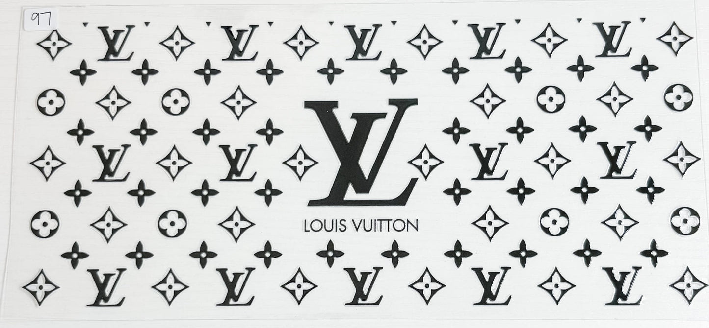 Black LV Wrap 97