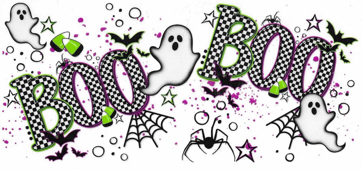 Halloween Boo Wrap 2274