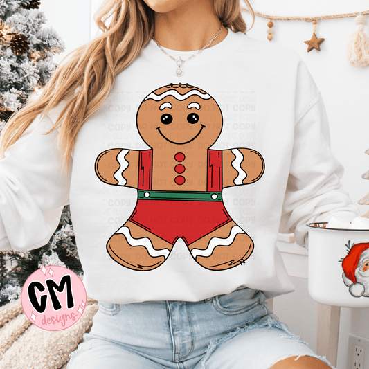 Gingerbread man svg png