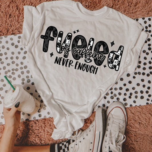 Fueled By Caffeine PNG