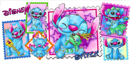 Blue Alien Wrap 772