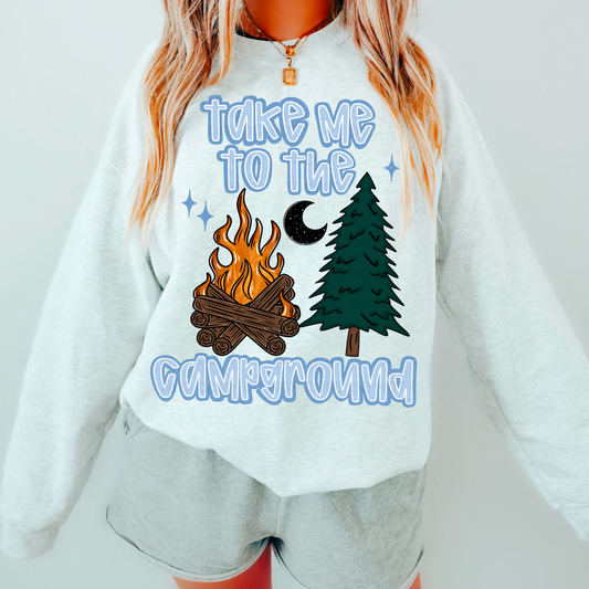 Take Me To The Campground PNG