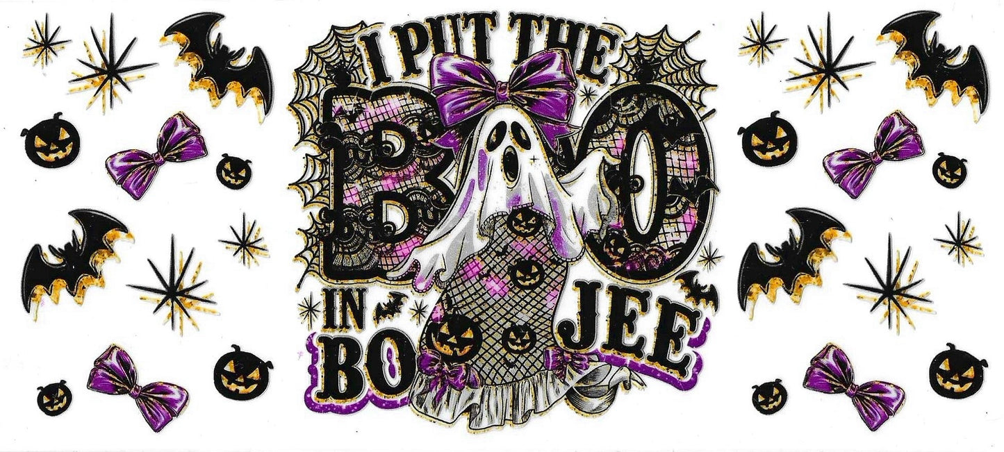 Ghost Halloween Wrap 1623