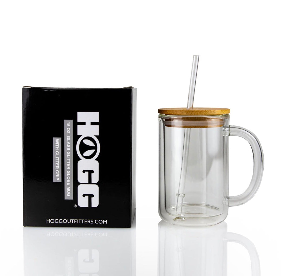 15oz Glass Snowglobe Mug