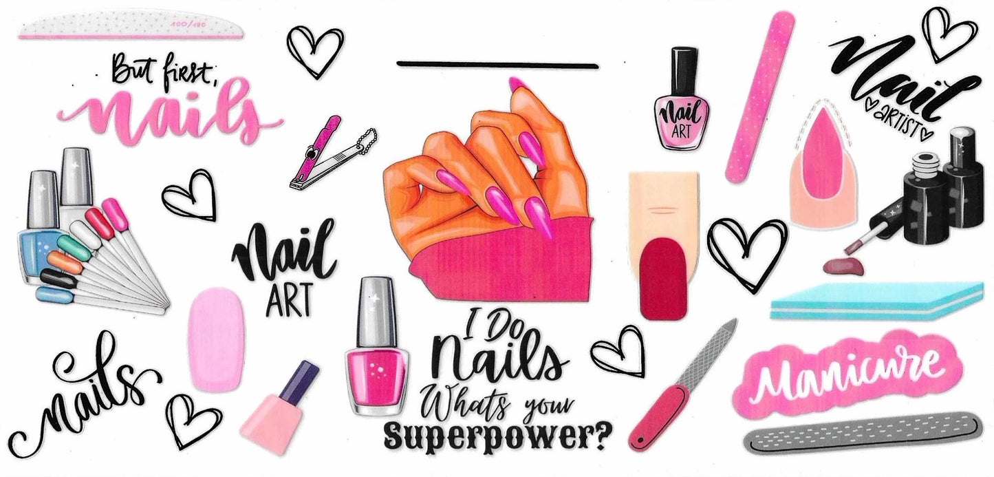 Nail Tech Wrap 1909
