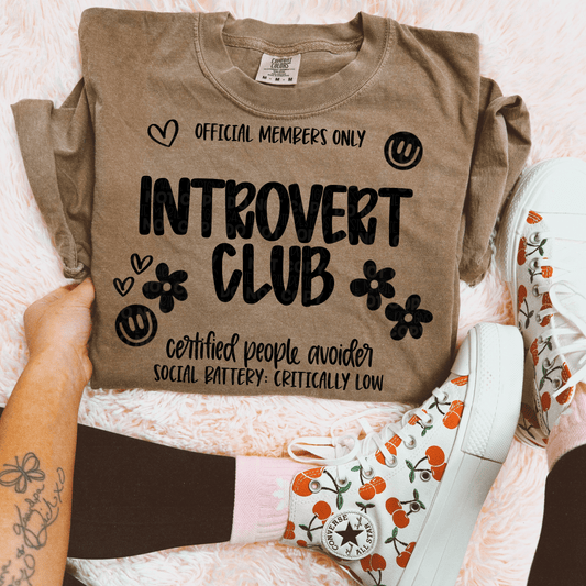 Introvert Club PNGs