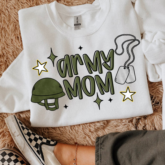 Army Mom PNG