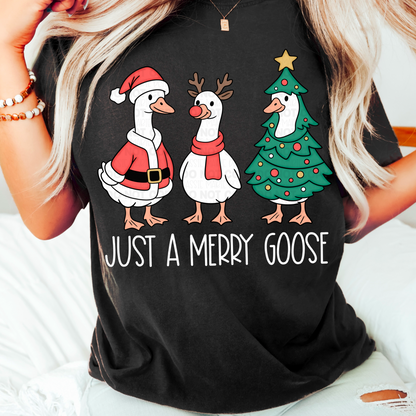 Just A Merry Goose PNGs