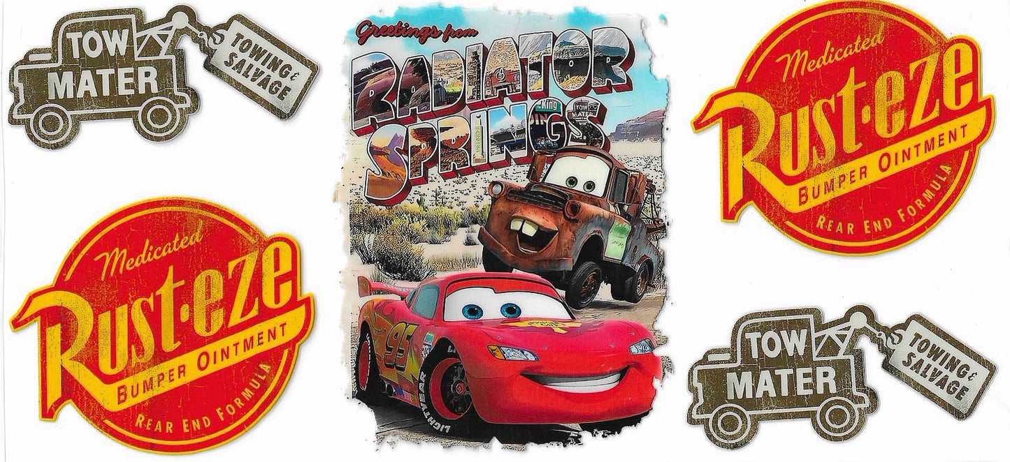 Cars Double-Sided Wrap 2041