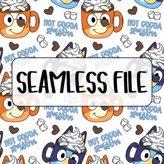 Hot Cocoa Season Seamless