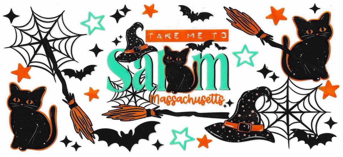 Salem Halloween Wrap 2373