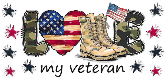 Love My Veteran Wrap 1193