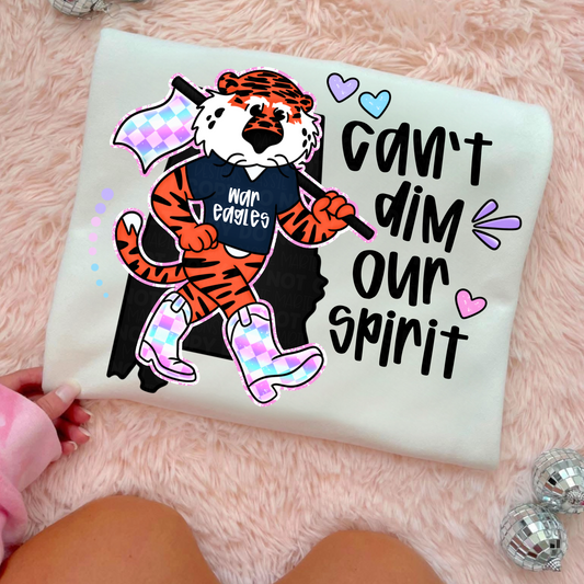 Auburn Can’t Dim Our Spirit PNG