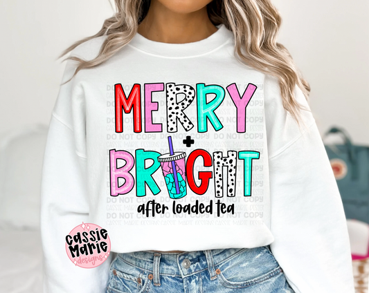 Merry + Bright After Loaded Tea Png