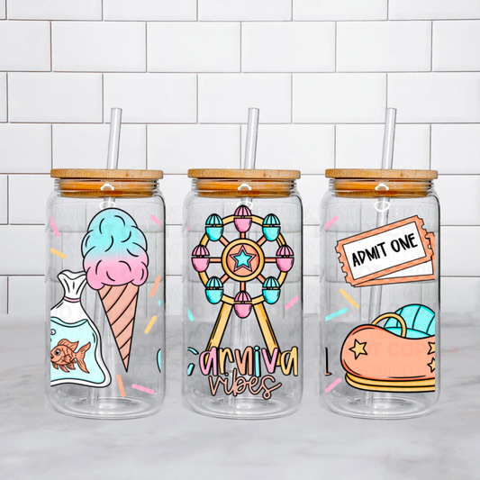 Carnival 16 oz Tumbler Wrap