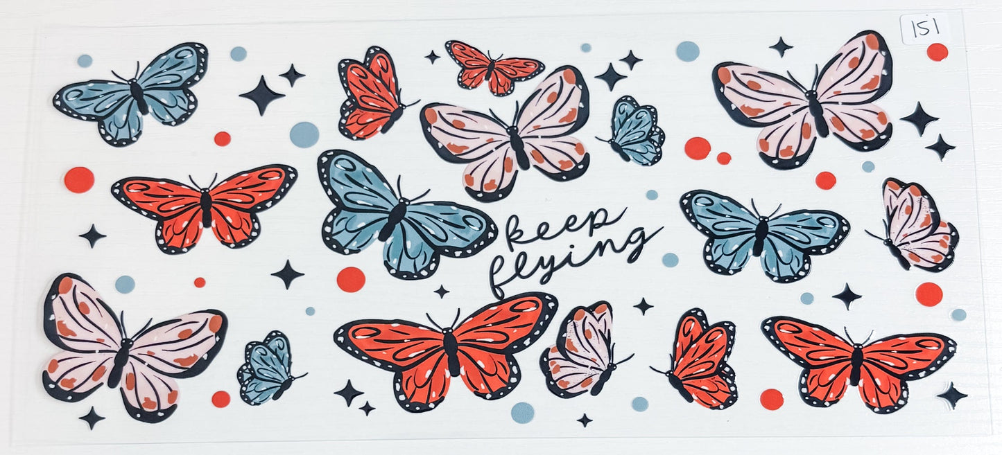 Butterflies Wrap 151