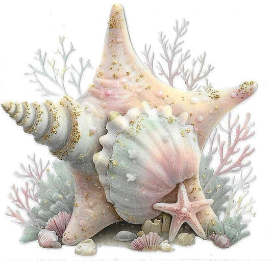 Seashell Decal 1718