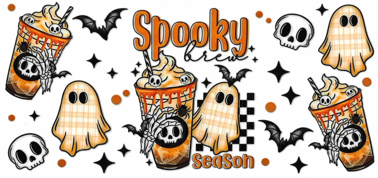 Spooky Halloween Coffee Wrap 2150