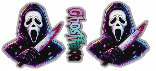 Ghost Horror Glitter Wrap 2215