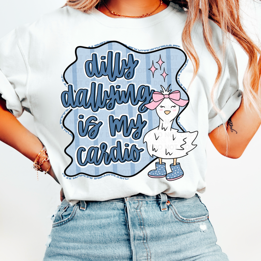 Dilly Dallying is my Cardio PNG