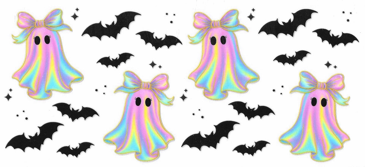 Ghost Halloween Wrap 2260