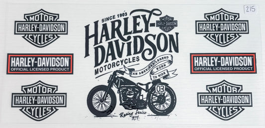 Harley Motorcycle Wrap 215