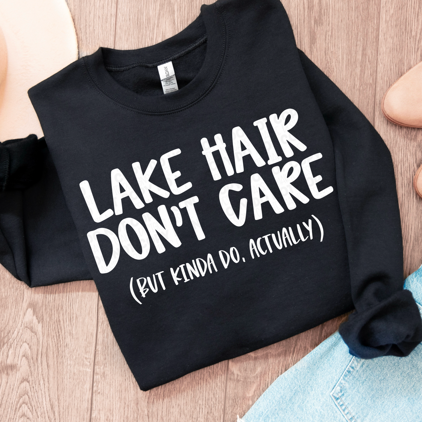 Lake Hair Don’t Care PNG