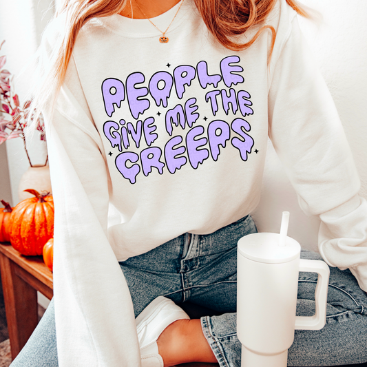 People Give Me The Creeps PNG