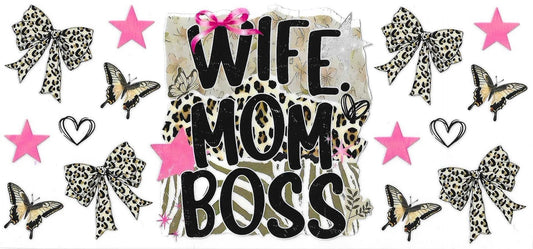 Wife Mom Boss Wrap 1164