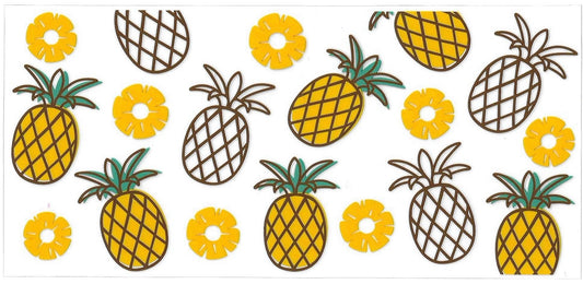 Pineapple Double Sided Wrap 857