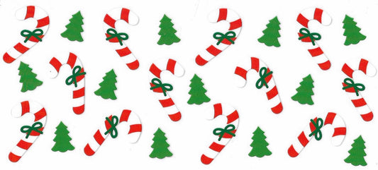 Candy Cane Double-Sided Wrap 2342