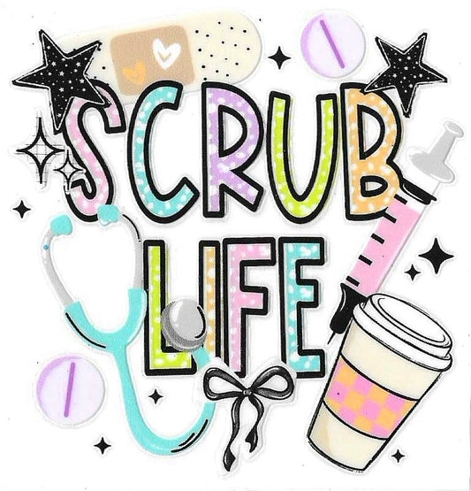 Scrub Nurse Decal 1642