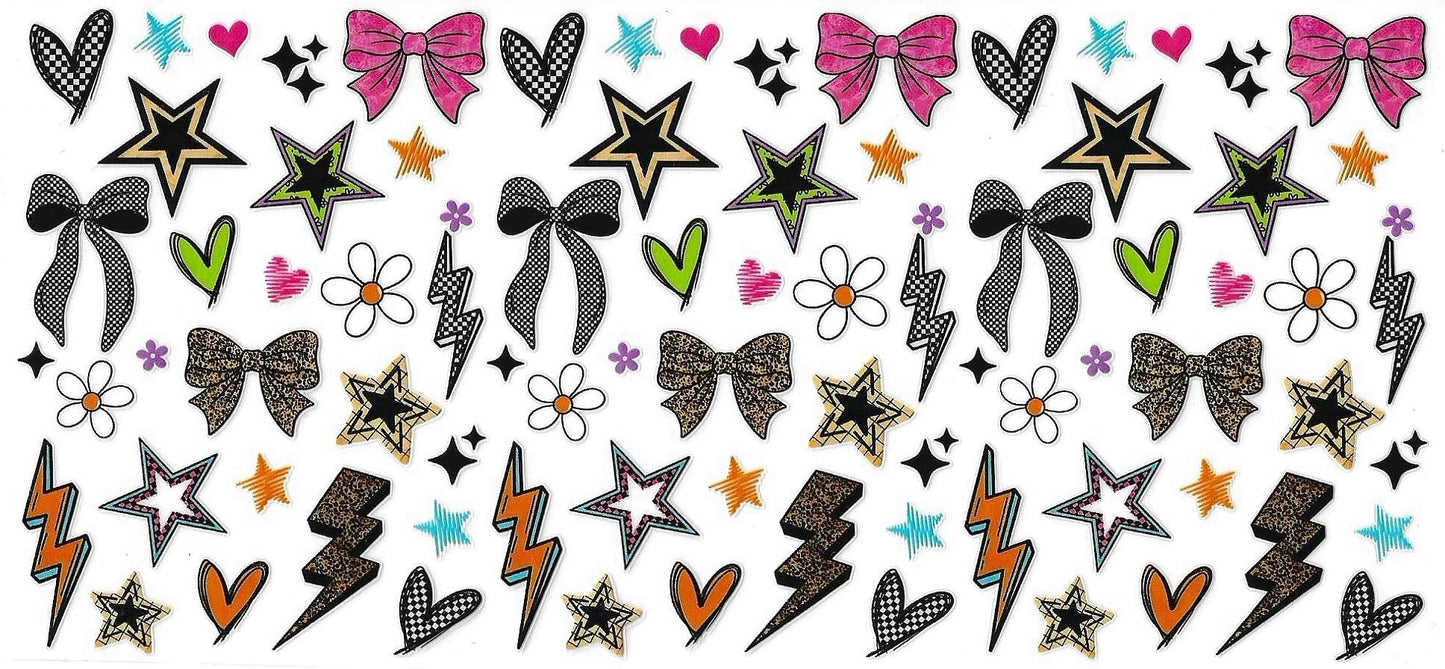 Bows, Bolts, and Hearts Wrap 475