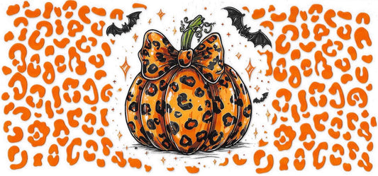 Leopard Pumpkin Double-Sided Wrap 2336