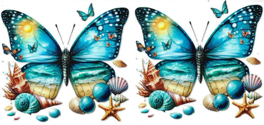 Butterfly Ocean Wrap 443