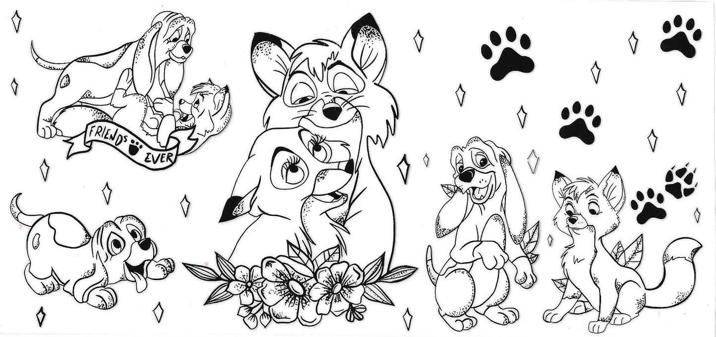 Fox and Hound Wrap 974