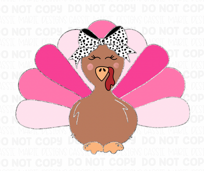 Glitter turkey png