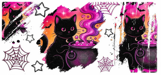 Halloween Cat Wrap 2178